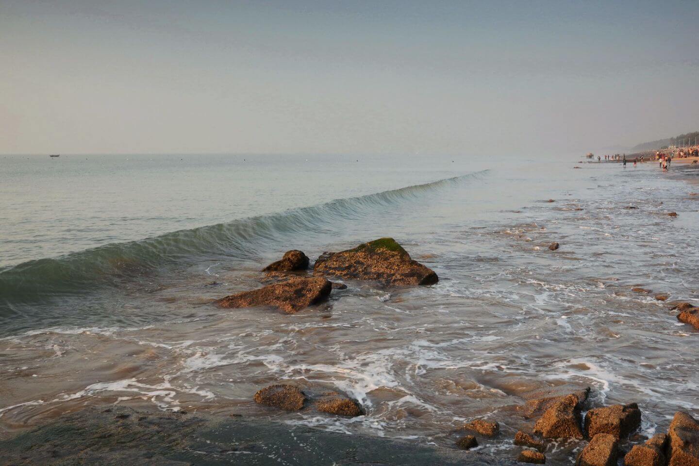 Beach at High Tide - Picture of Oceana Tourist Complex, Digha - Tripadvisor